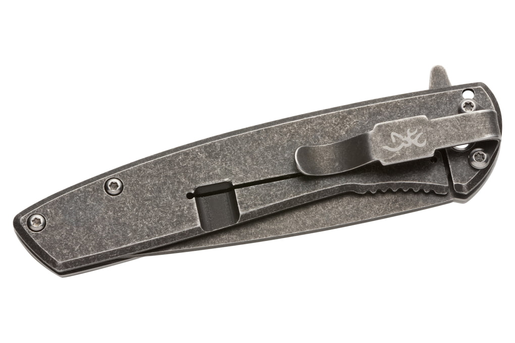 Browning Nine Mile 3in Folding Knife, Drop Point, -img-1