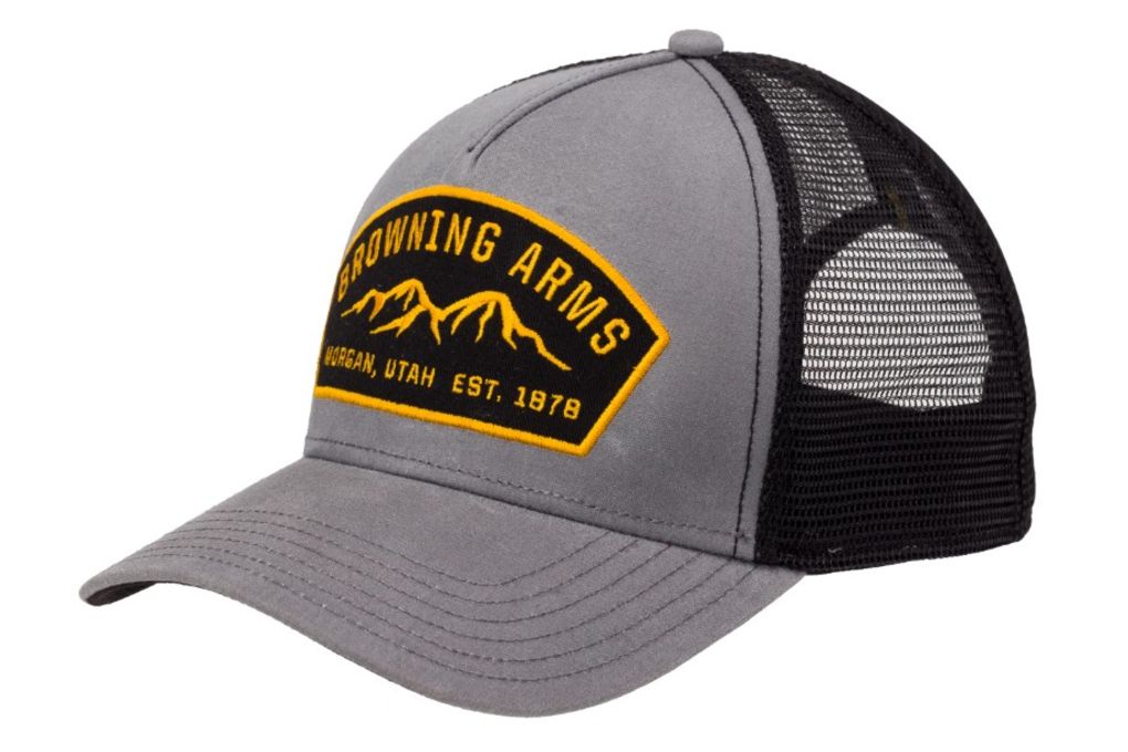Browning Ranger Cap, Gray, One Size, 308877691-img-0