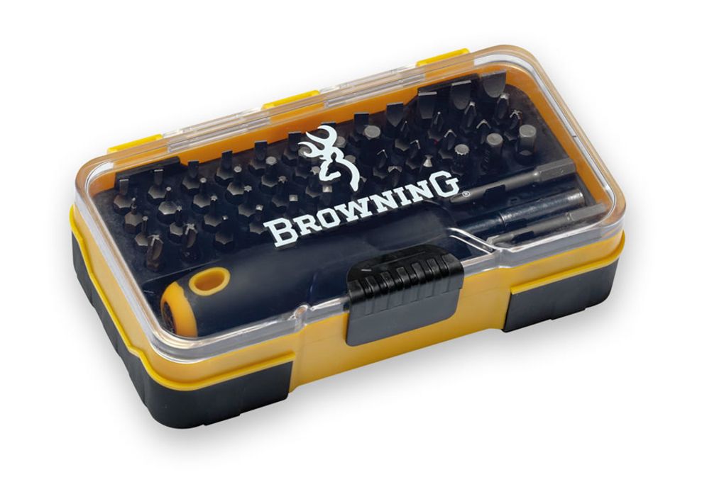Browning 51-Piece Screwdriver Tool Kit, Black/Yell-img-0