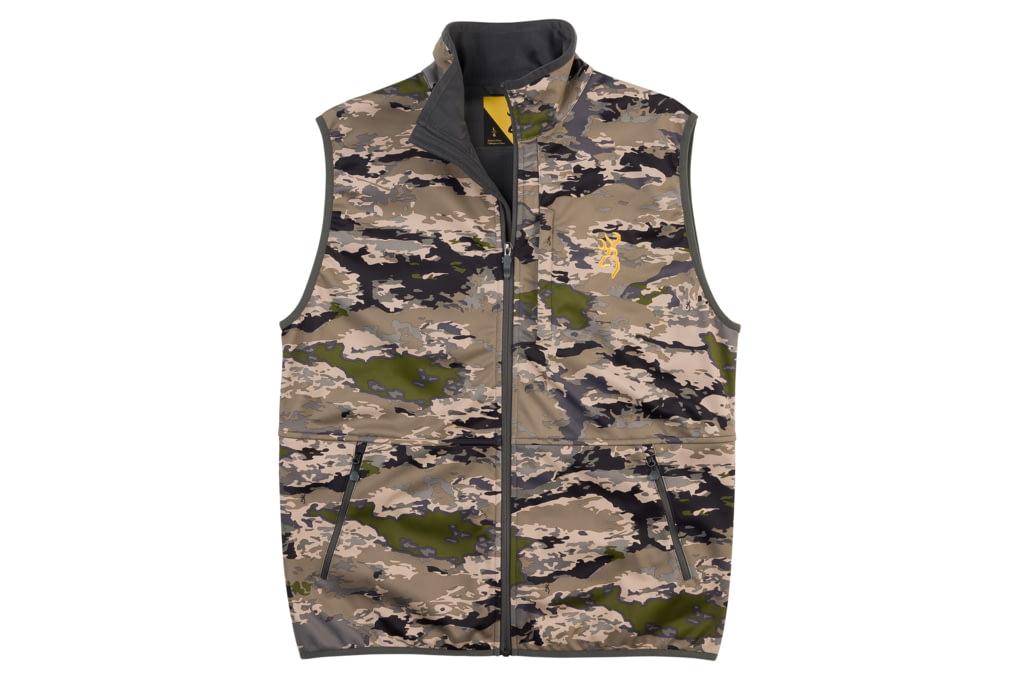 Browning Soft Shell Vest - Mens, Ovix, XL, 3053103-img-0