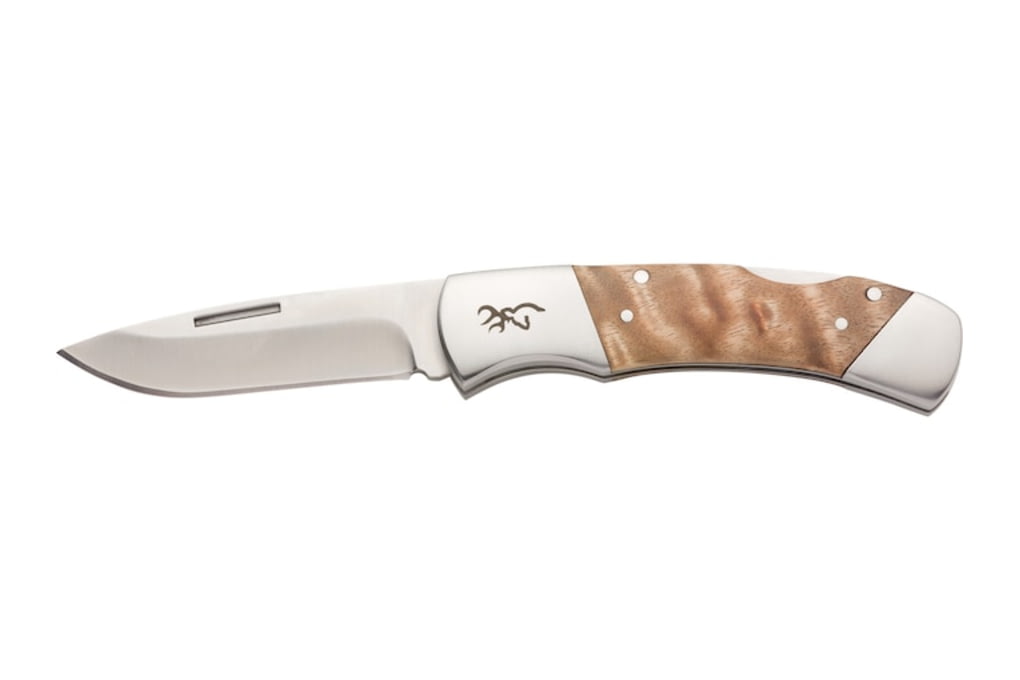 Browning Timber Boxed Folding Knife, 2.75in, 32204-img-0