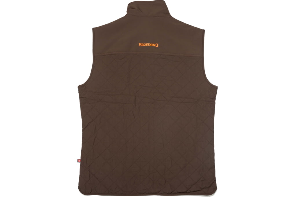 Browning Upland Qlt w/o Embroidery Vest, Chocolate-img-1