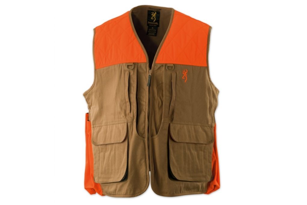 Browning Upland Vest, Field Tan, 2XL, 3051193205-img-0