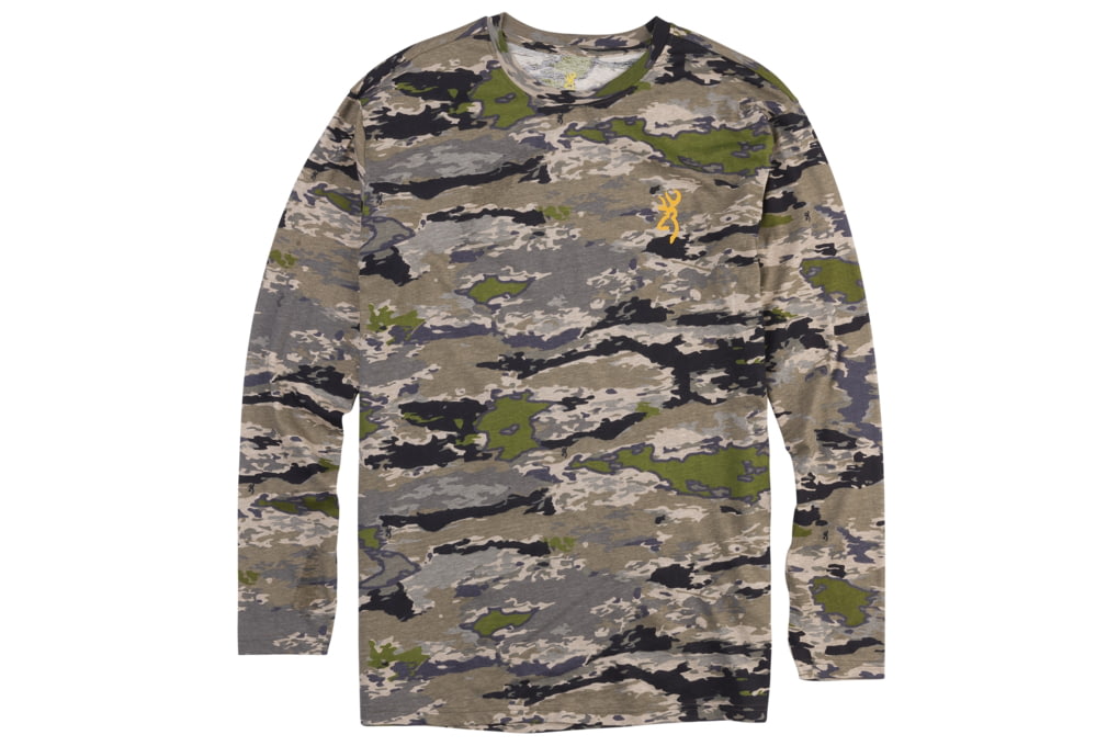 Browning Wasatch Long Sleeve T-Shirt - Mens, Ovix,-img-0