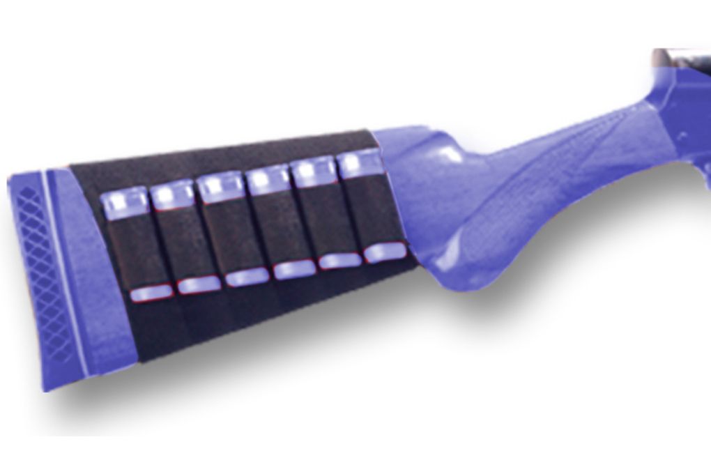 Bulldog Cases & Vaults Butt Stock Shell Holder, Holds 6 WBSS-img-0