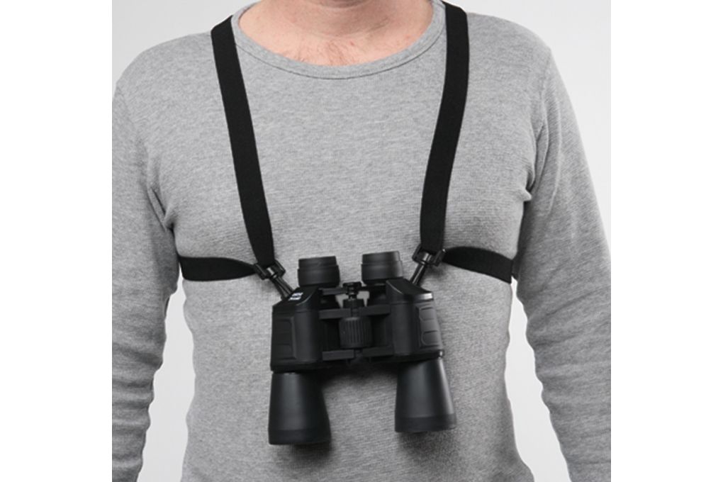Bulldog Cases & Vaults Black Adjustable/Stretching Binocular Harness with-img-0