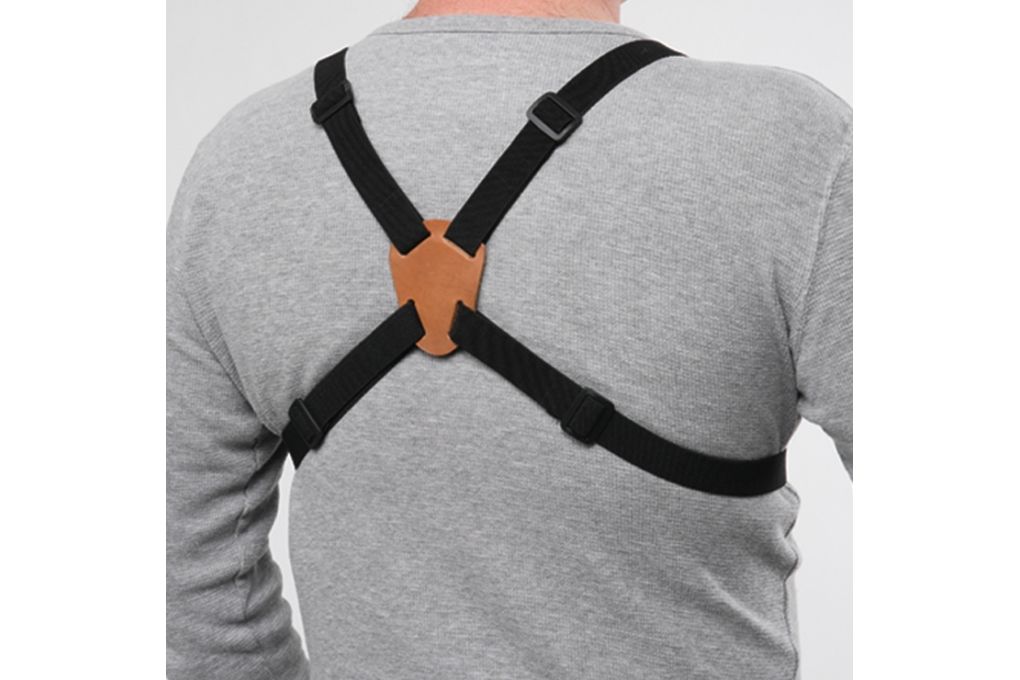 Bulldog Cases & Vaults Black Adjustable/Stretching Binocular Harness with-img-1