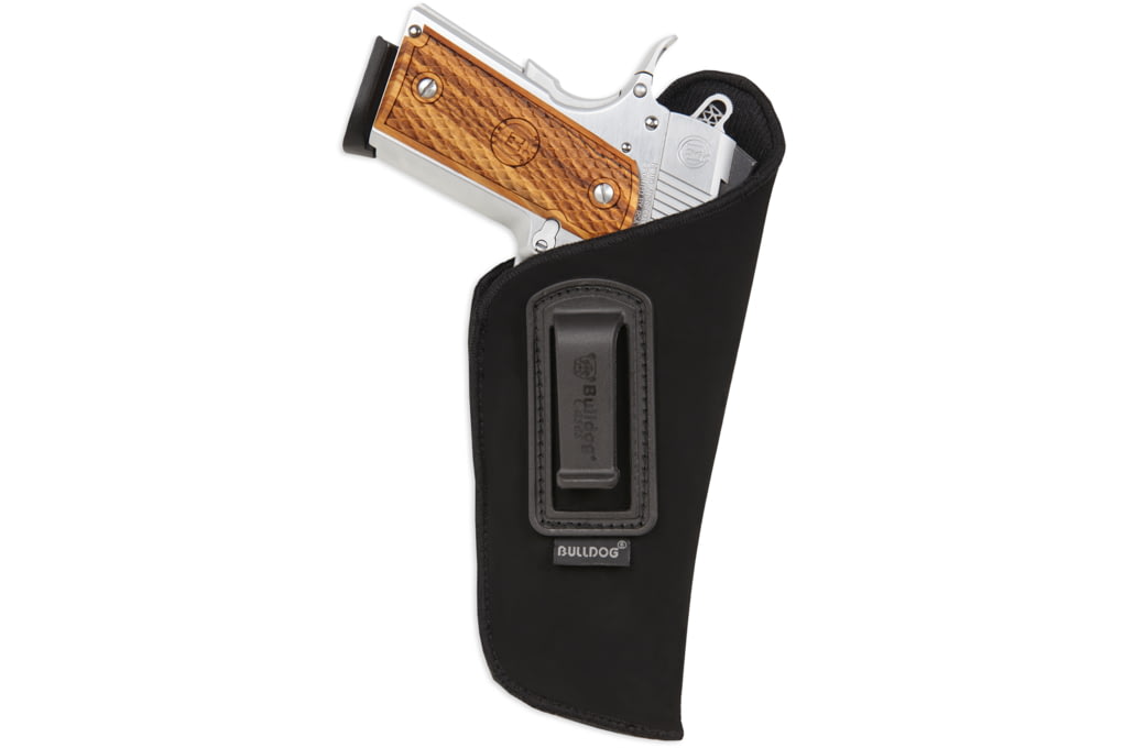 Bulldog Cases & Vaults Deluxe Inside Pants Holster, Black w/Polymer Clip-img-3