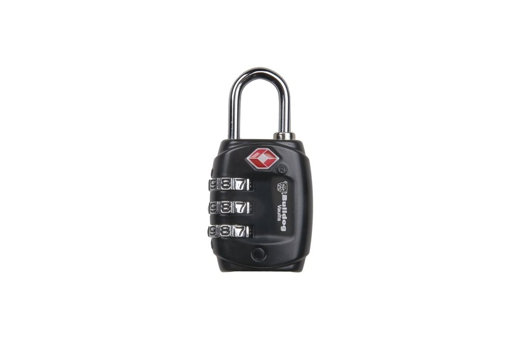 Bulldog Cases & Vaults Dial TSA Lock With Steel Shackle-img-0