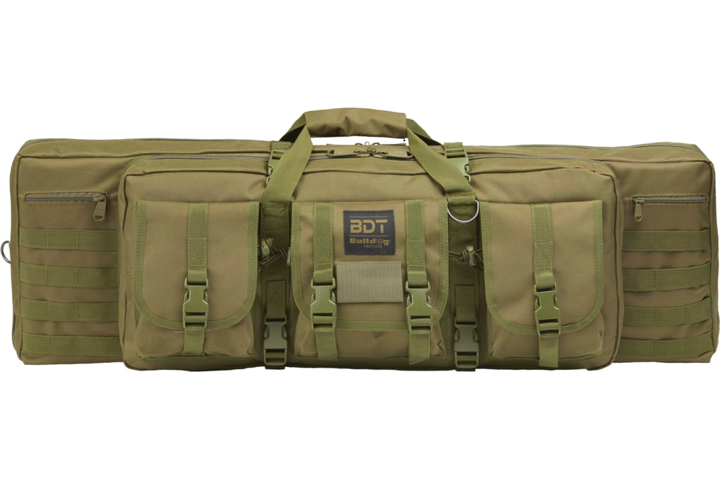 Bulldog Cases & Vaults Deluxe 36in Single Tactical Rifle Case w/ Backpack-img-0