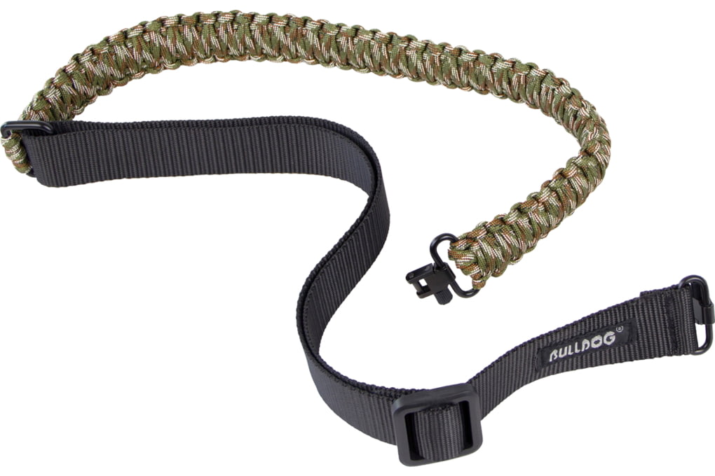 Bulldog Cases & Vaults Paracord Rifle Sling w/ Deluxe Locking Swivels-img-0