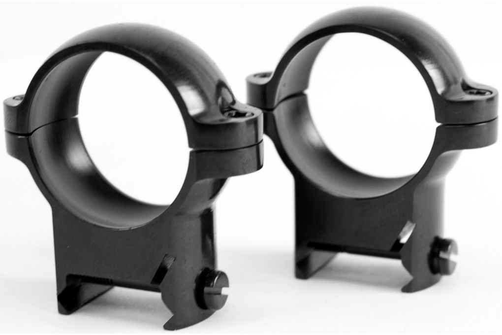 Burris Signature Zee 1 Inch Rifle Scope High Ring Pair - Gloss Black-img-0