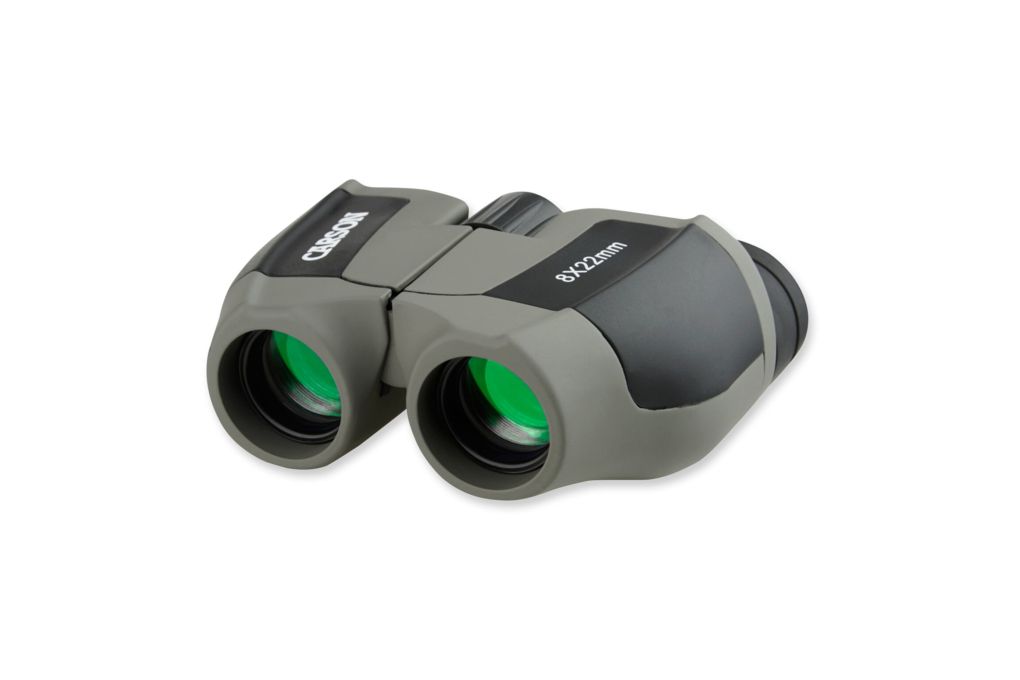 Carson Scout 8x22mm Porro Prism Binoculars, Matte,-img-0