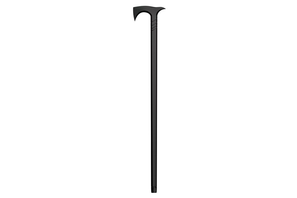 Cold Steel Head Cane Axe, 38 in, Black, CS-91PCAX-img-1