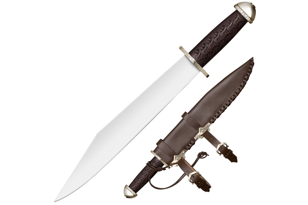 Cold Steel Chieftan's Sax Fixed Blade Knife, 13.87-img-0