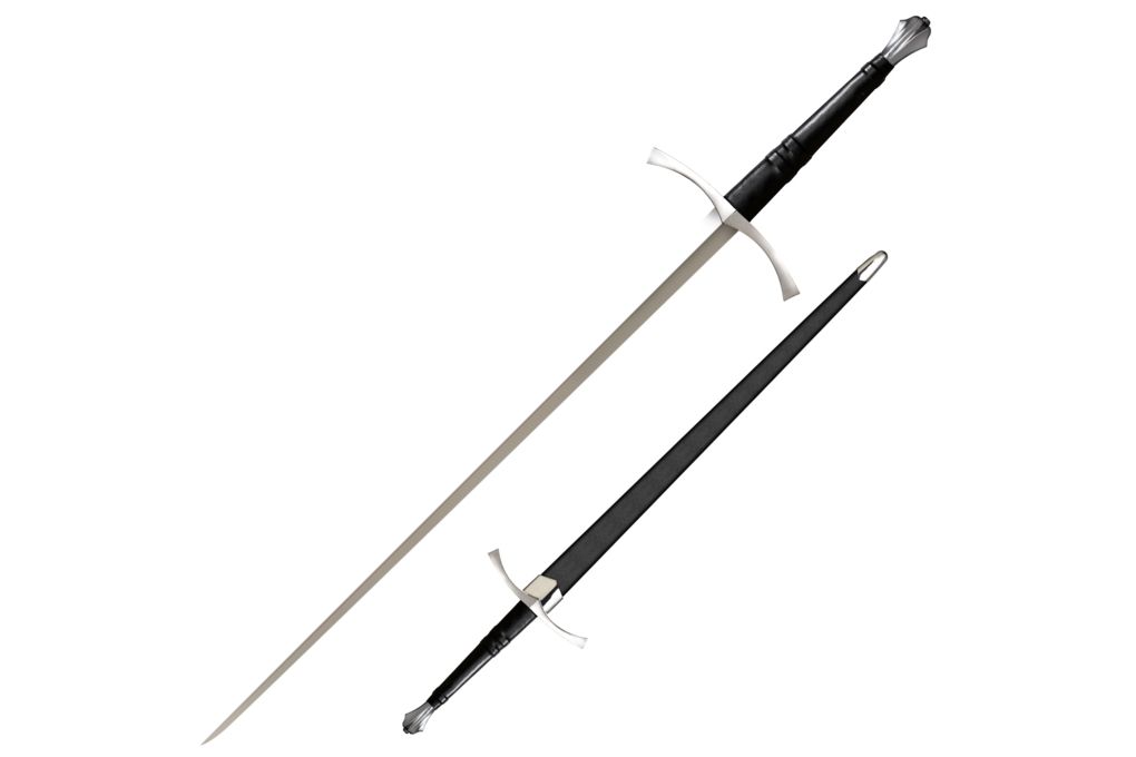 Cold Steel Italian Long Sword, Leather/Wood Scabba-img-0