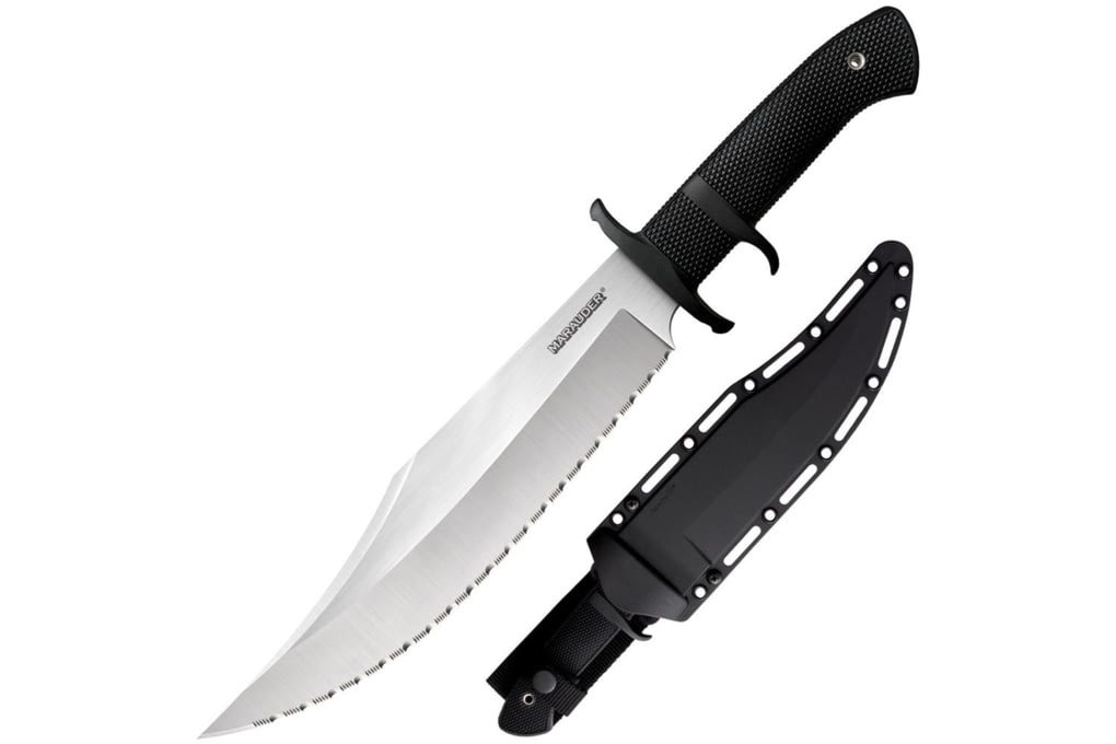 Cold Steel Marauder Fixed Blade Serrated Knife, 5+-img-0