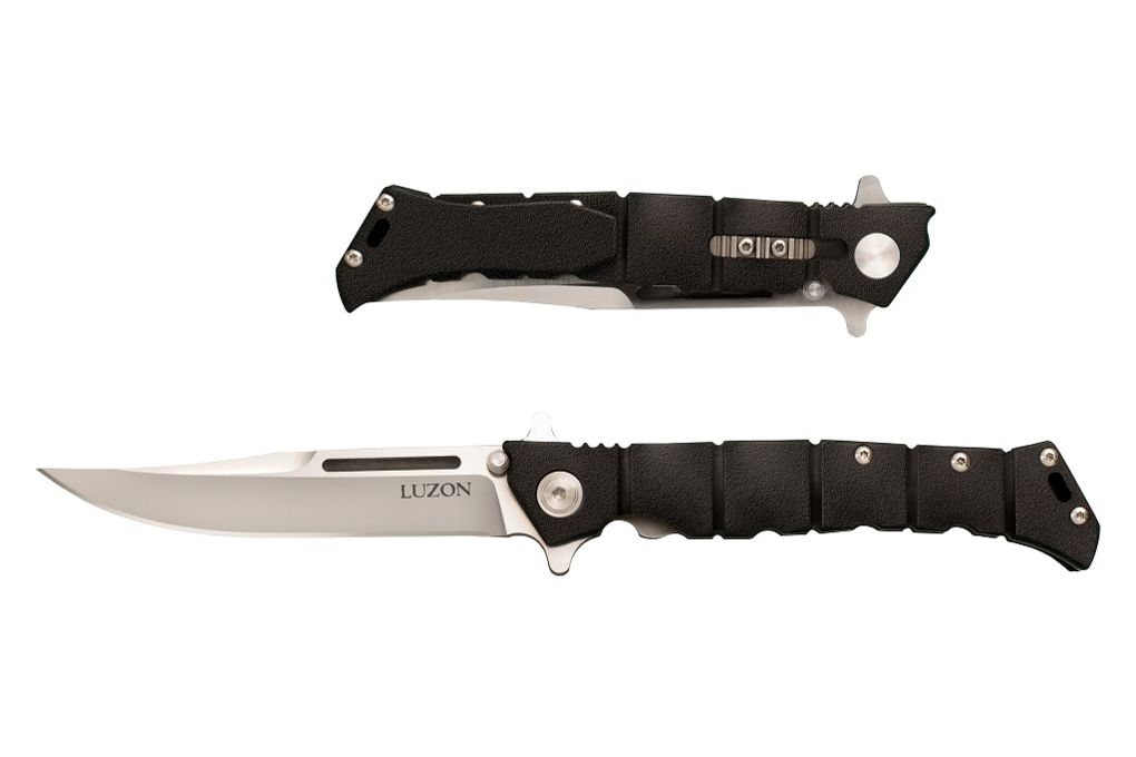 Cold Steel Medium Luzon 9in Folding Knife, Black/S-img-1
