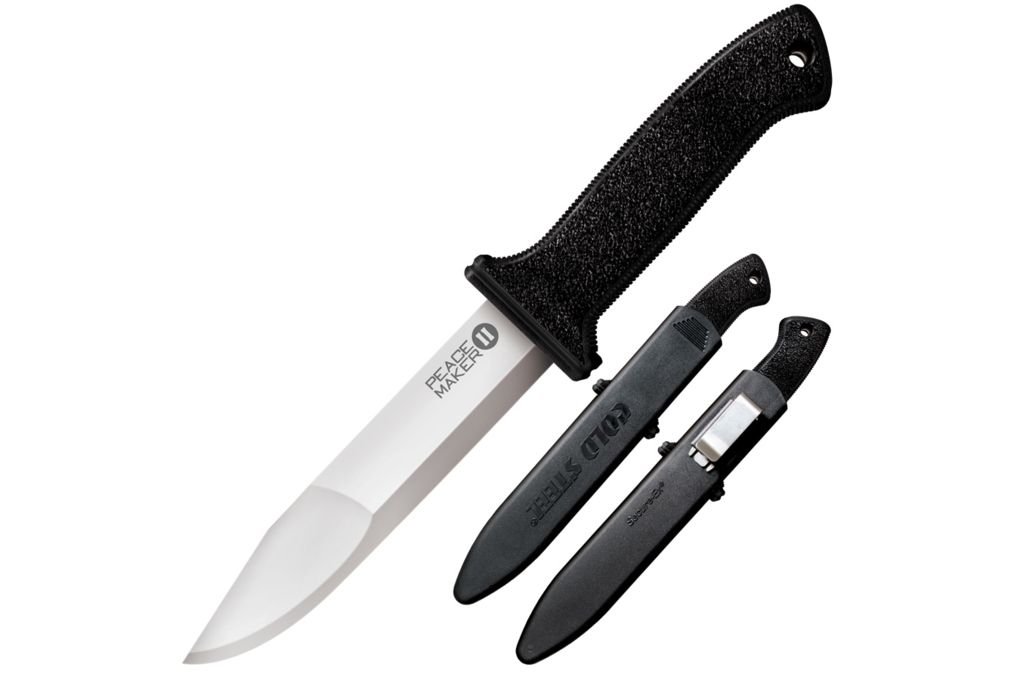 Cold Steel Peace Maker II Fixed Blade Knife, Black-img-0