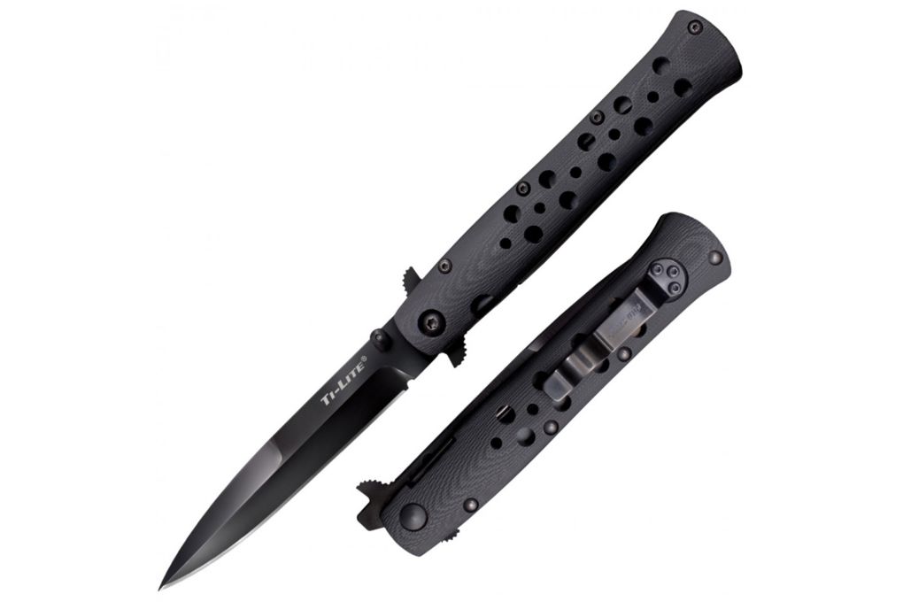 Cold Steel Ti-Lite, G-10 Handle, 4in Blade Length,-img-0