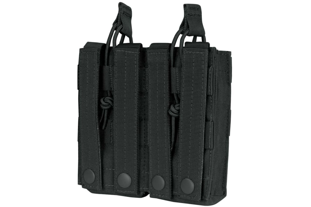 Condor Outdoor Double M4/M16 Open Top Mag Pouch, Black MA19-002-img-1
