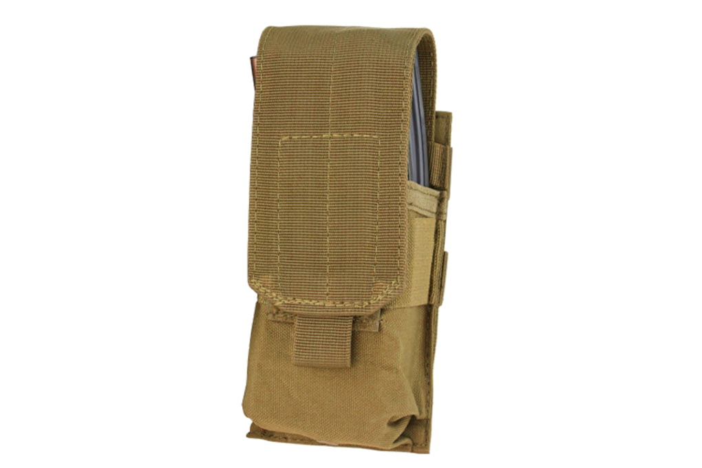 Condor Outdoor Single M4 Mag Pouch, Coyote Brown, MA5-498-img-0