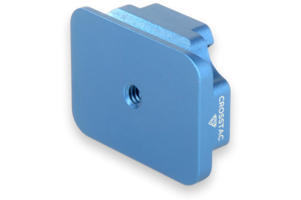 Crosstac GoPro Tripod Adapter, ARCA or 1/4-20, Blu-img-2