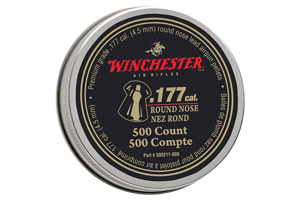 Winchester Airguns .177 Cal. Round Nose Pellets, 5-img-1