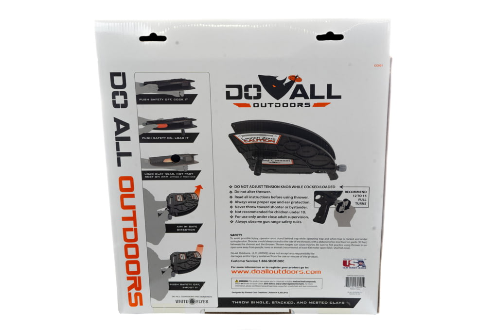 Do All Outdoors Clay Cannon Launcher, Black, 1 or -img-2