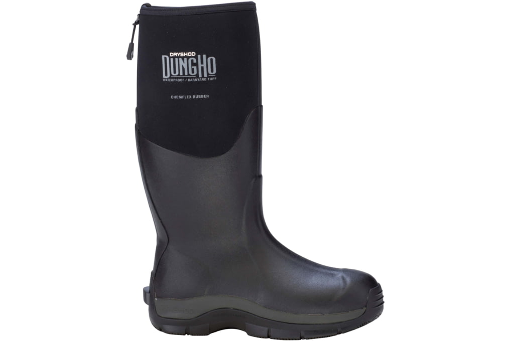Dryshod Dungho Hi Tough Boots - Men's, Black/Grey,-img-0