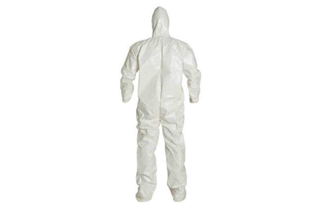 DuPont Tychem 4000 Coverall w/Standard Fit Hood an-img-3