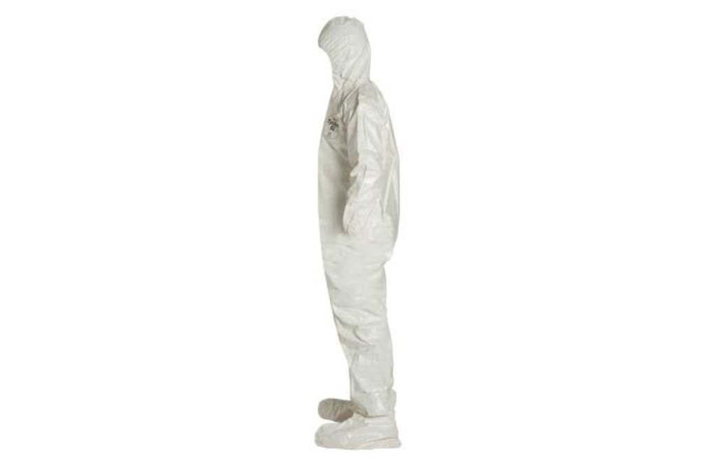 DuPont Tychem 4000 Coverall w/Standard Fit Hood an-img-2