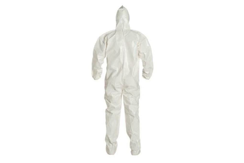 DuPont Tychem 4000 Coverall w/Standard Fit Hood an-img-3