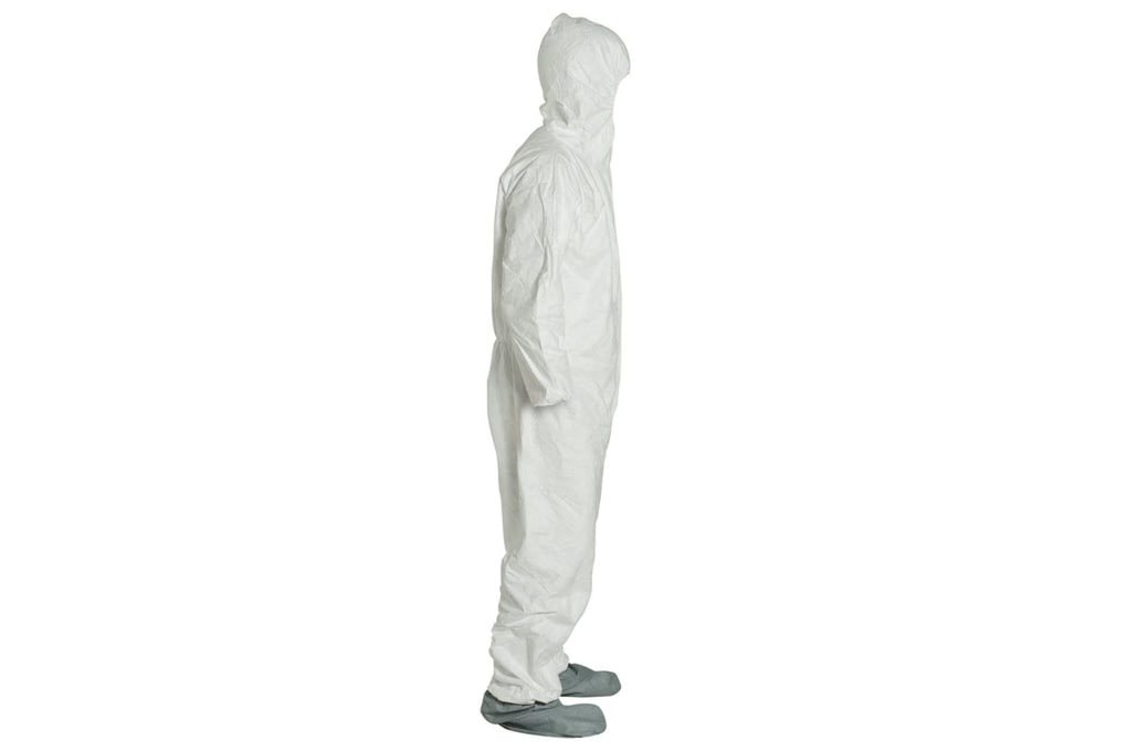 DuPont Tyvek 400 Coverall w/Respirator Fit Hood an-img-2