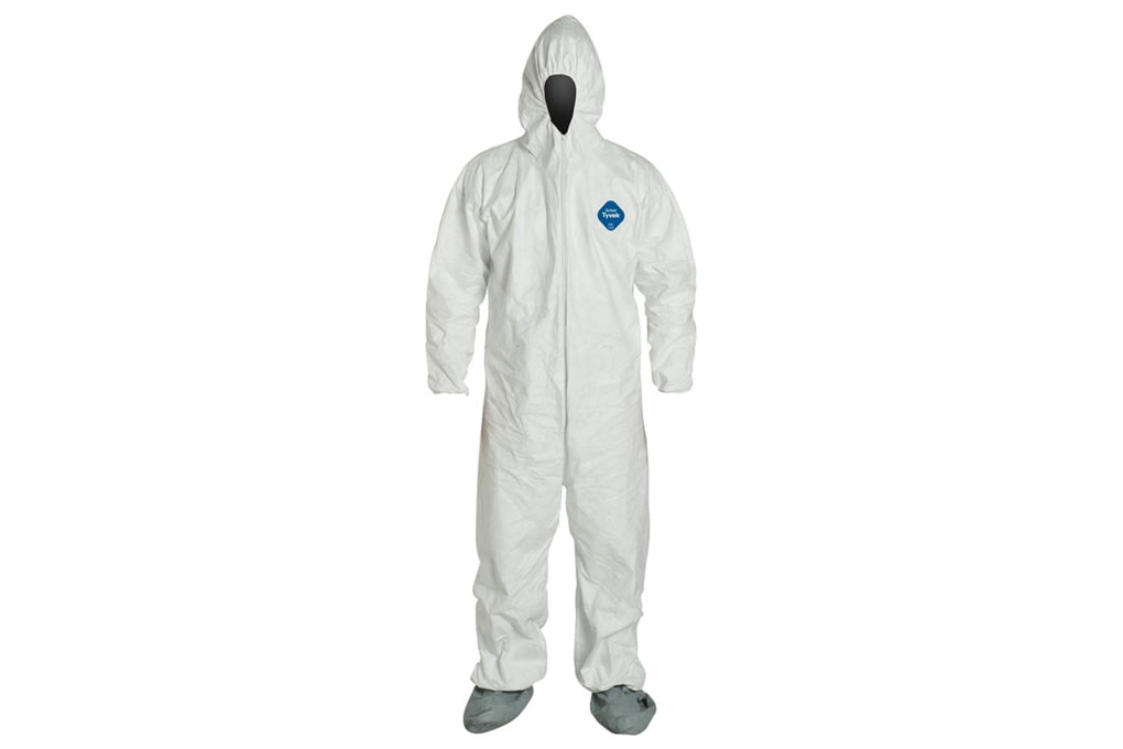 DuPont Tyvek 400 Coverall w/Respirator Fit Hood an-img-0
