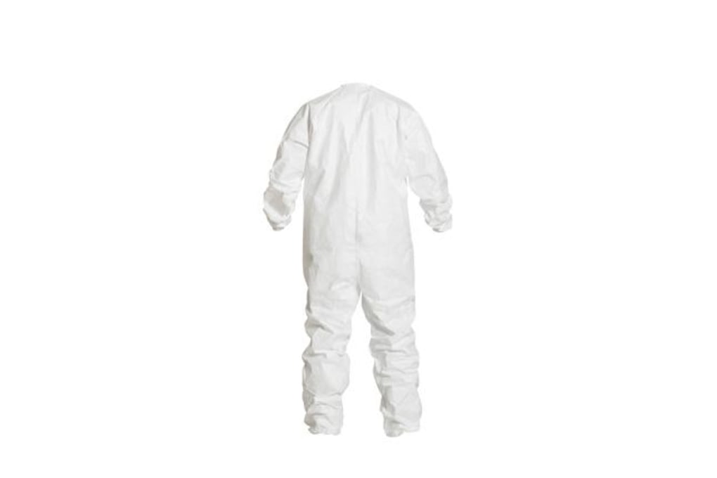 DuPont IC182B Tyvek IsoClean Coverall, White, Extr-img-2