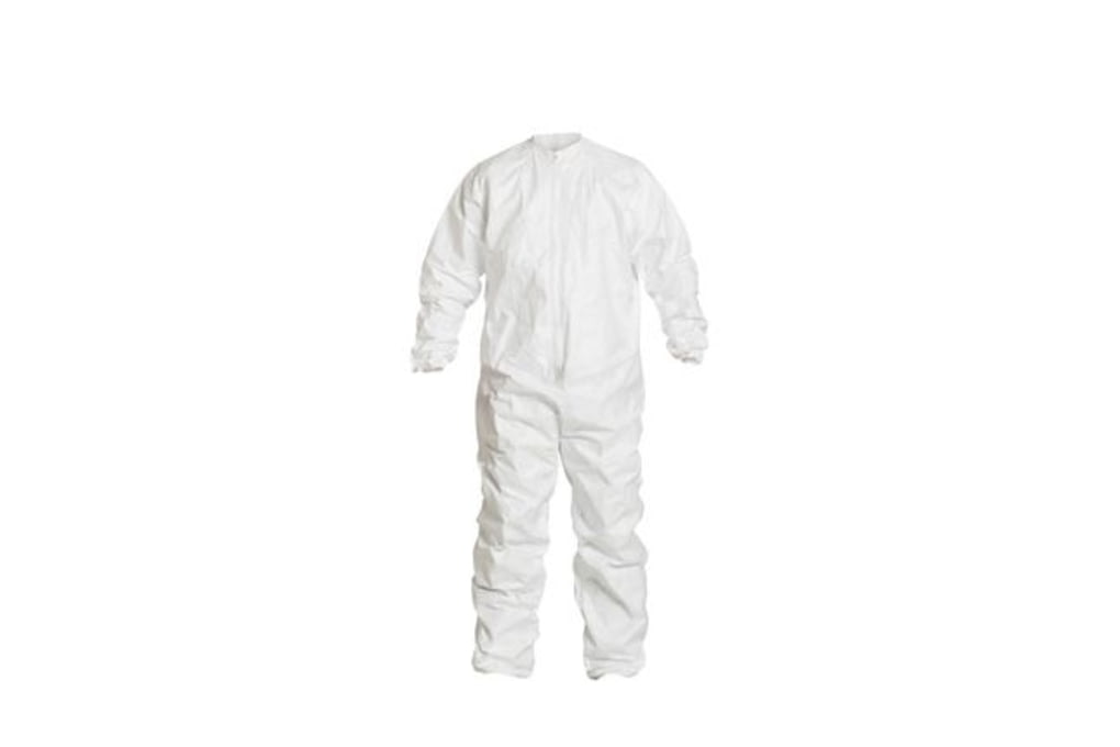 DuPont IC182B Tyvek IsoClean Coverall, White, Extr-img-0