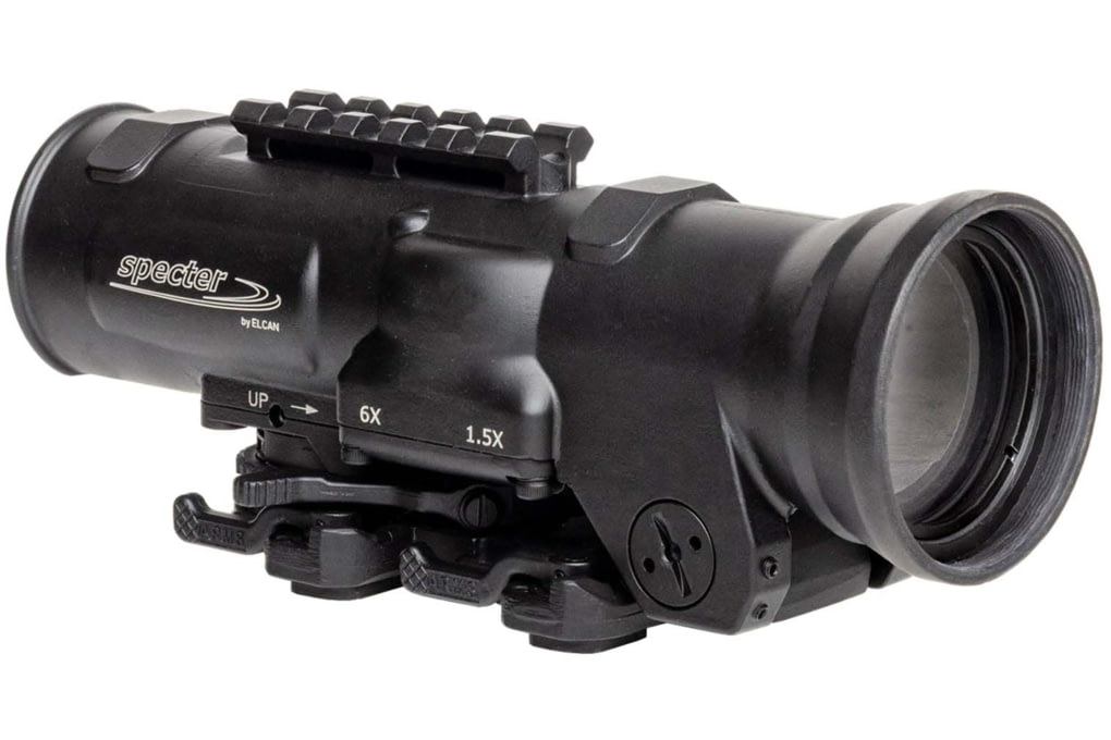 Elcan Specter DR 1.5-6x Rifle Scope, 5.56 BDC Reticle, Black-img-0