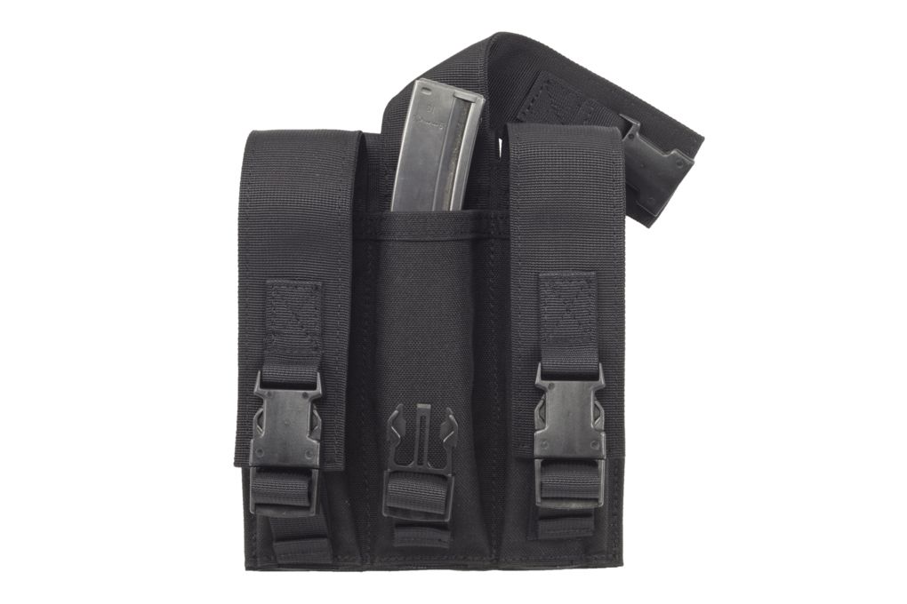 Elite Survival Systems MOLLE Triple 9mm Mag Pouch,-img-0