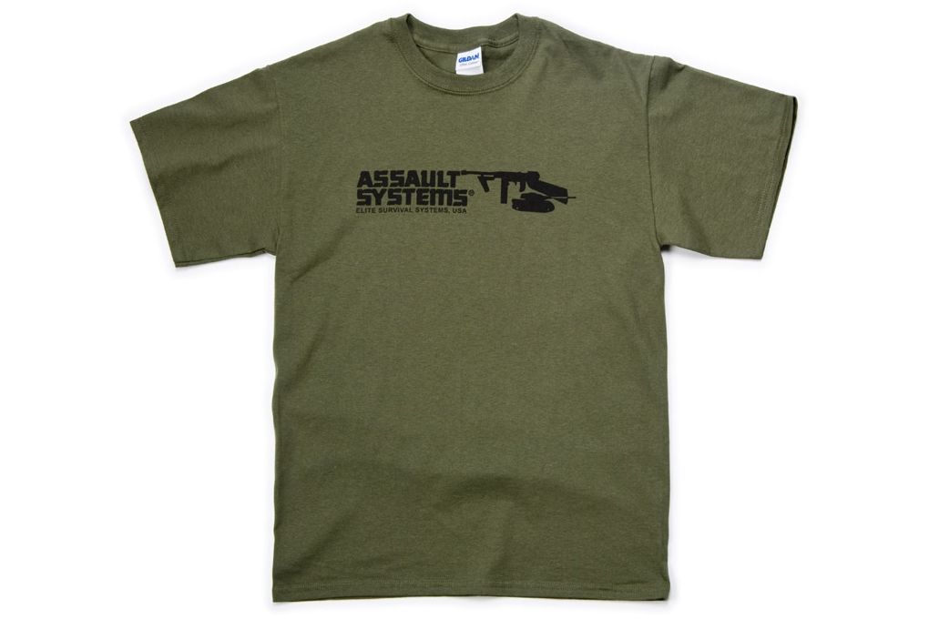 Elite Survival Systems T-Shirt, Small, Olive Drab,-img-0