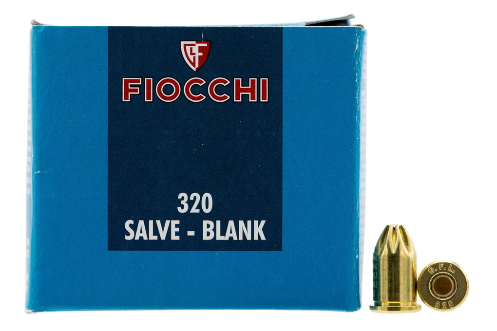 Fiocchi 320 Short Blank 0 Grain Brass Blank Ammo, -img-0