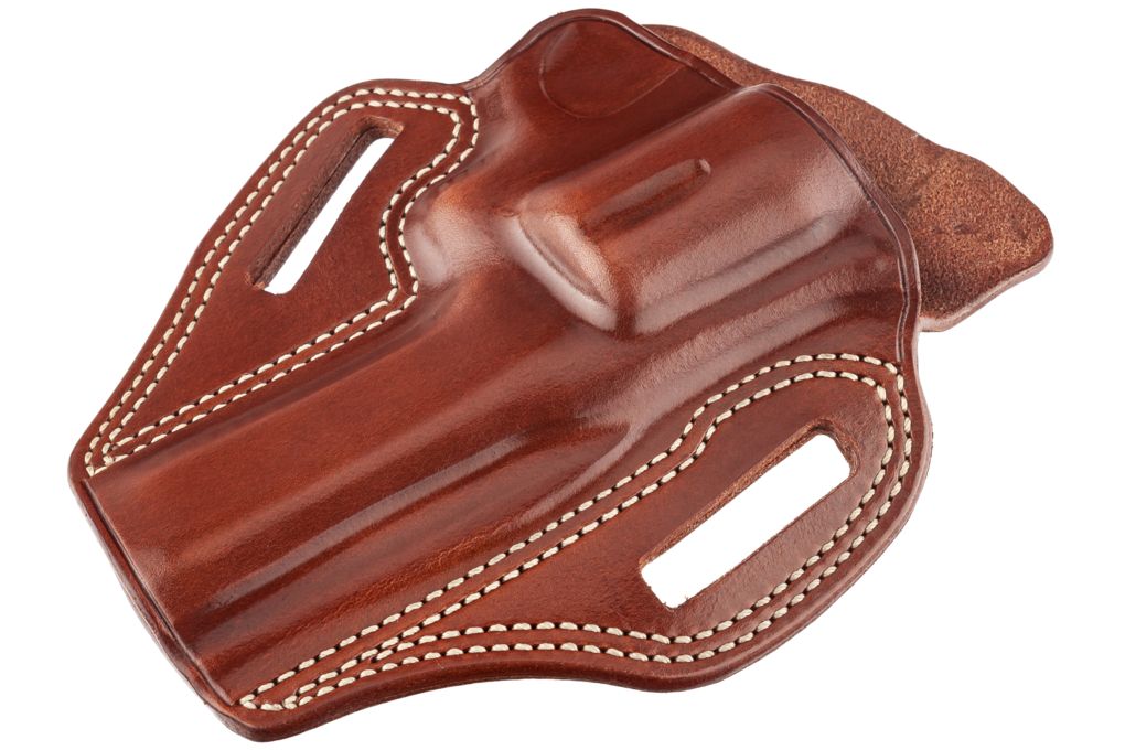 Galco Combat Master Leather Belt Holster, Right Ha-img-1
