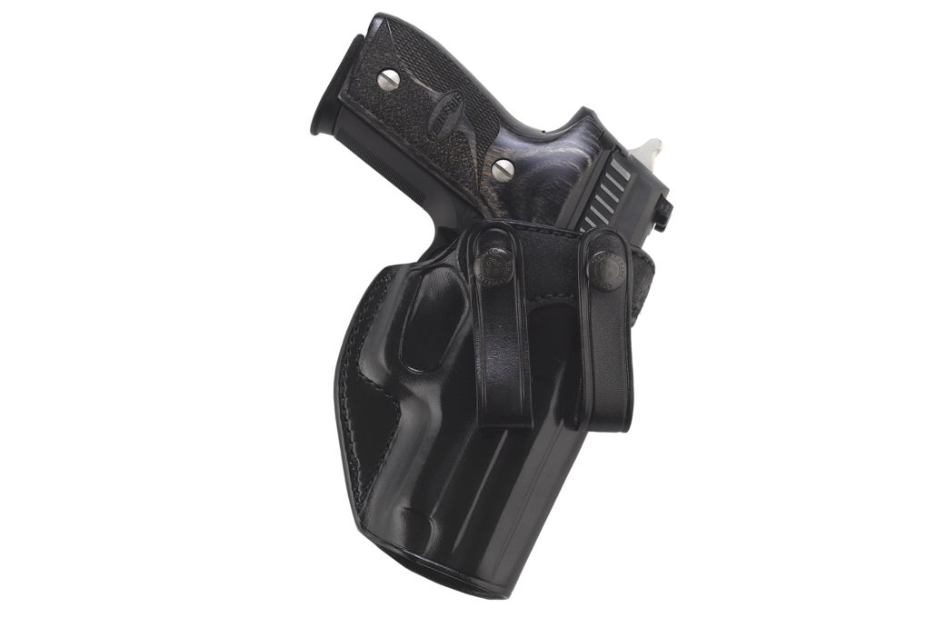 Galco Summer Comfort Inside Pant Leather Holster, Right Hand, Black-img-0