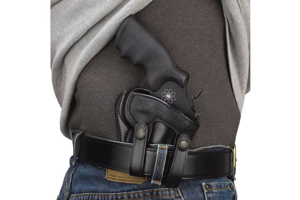 Galco Summer Comfort Inside Pant Leather Holster, Right Hand, Black-img-3
