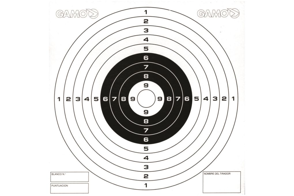 Gamo Air Rifles Paper Targets, Bullseye, 100 Pack,-img-1