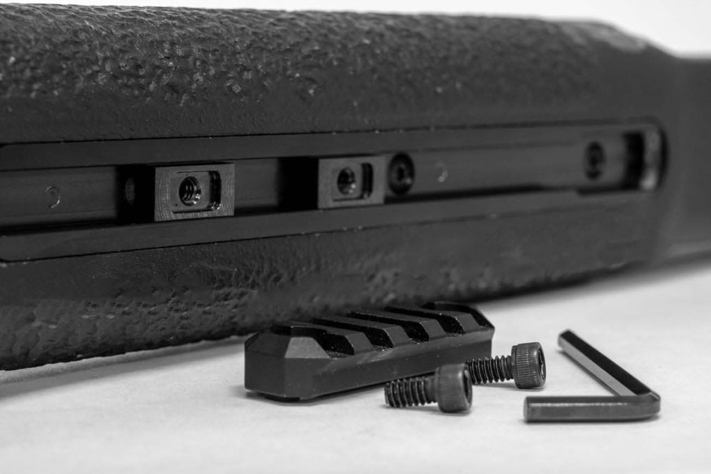 GrovTec US Anschutz T-Nut Rail Adaptor Set, Black, GTSW325-img-1