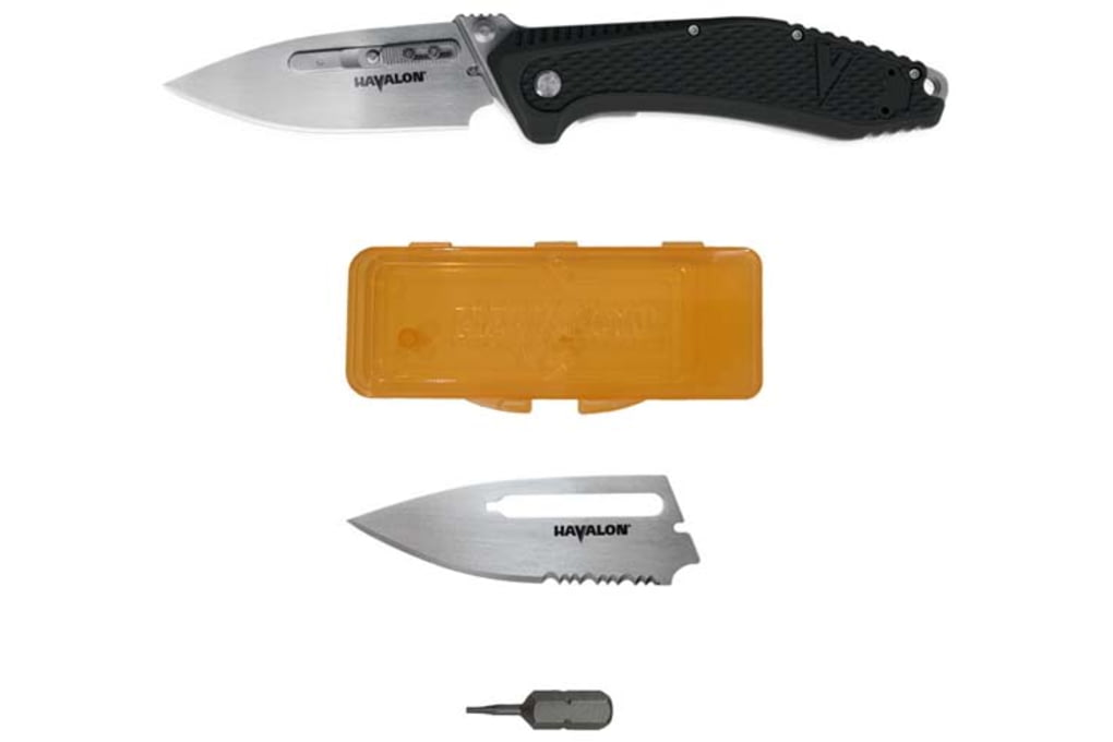 Havalon Redi Folding Knife, Black, XTC-REDI-B-img-2