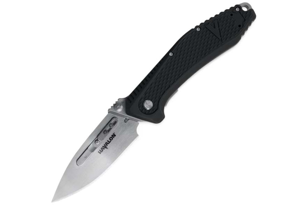 Havalon Redi Folding Knife, Black, XTC-REDI-B-img-0