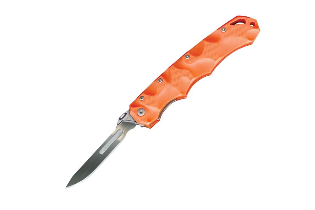 Havalon Piranta-Stag Folding Knife, Clampack, Oran-img-0