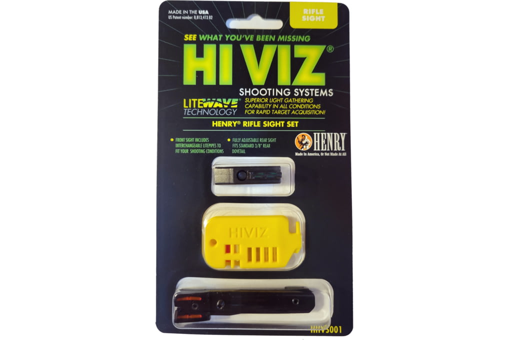 HiViz Henry's Interchangeable Front and Rear Sight-img-3